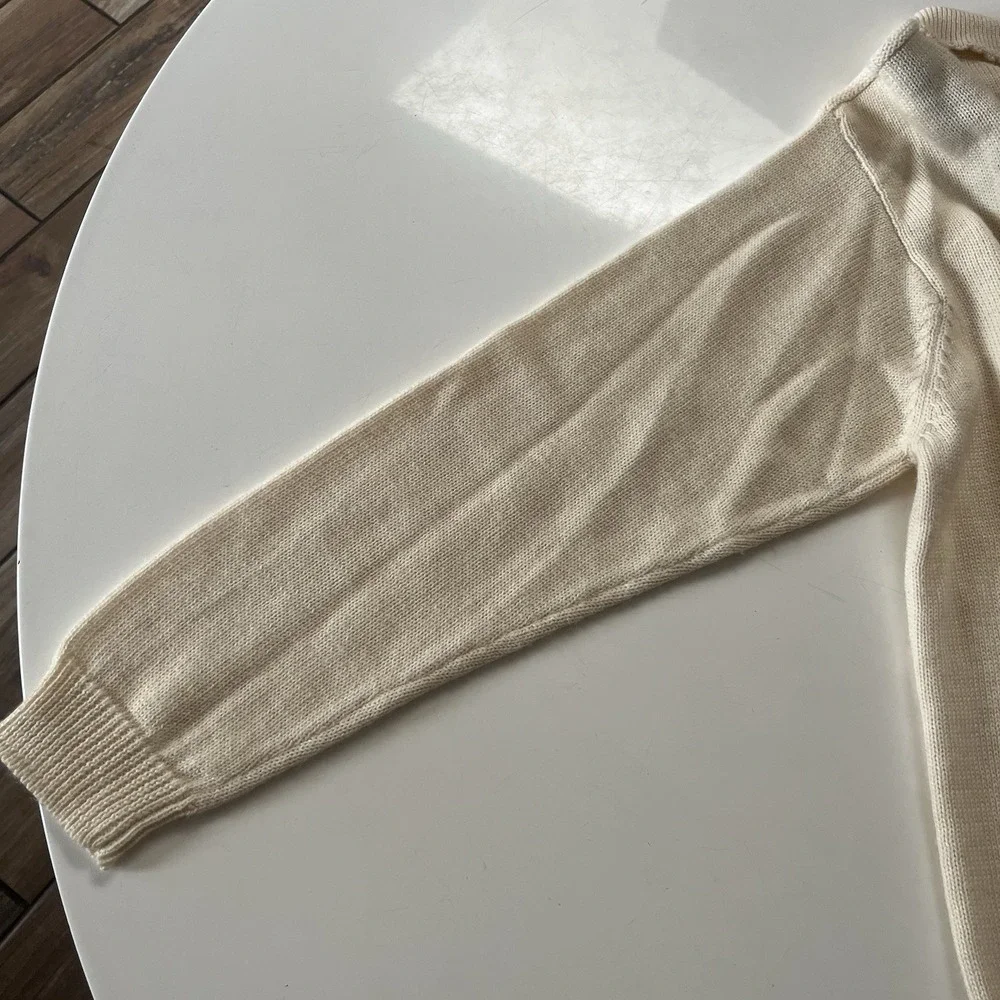 Vintage Alfred Dunner Pullover Sweater Women's Size Large Floral Embellished - Picture 8 of 10